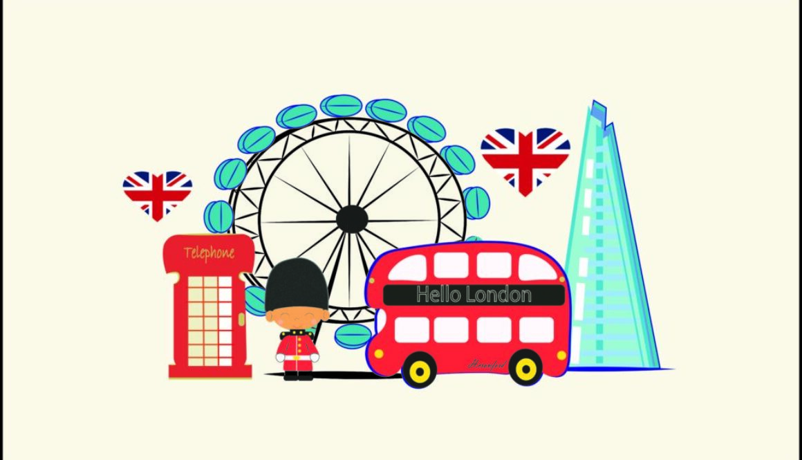 London Heart & Bus 3d